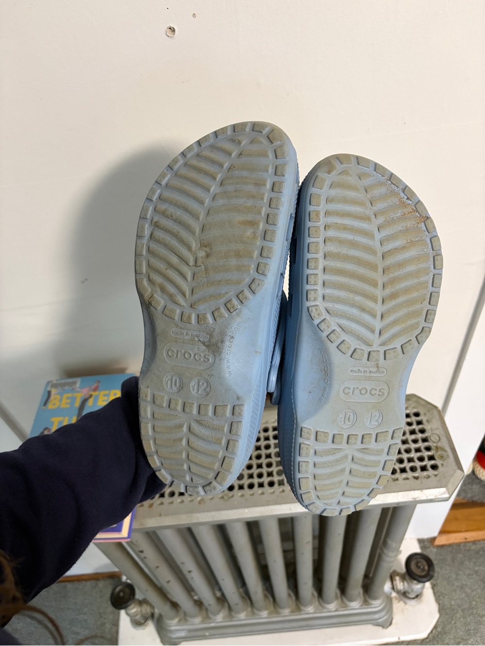 Powder Blue Crocs - Picture 2 of 6